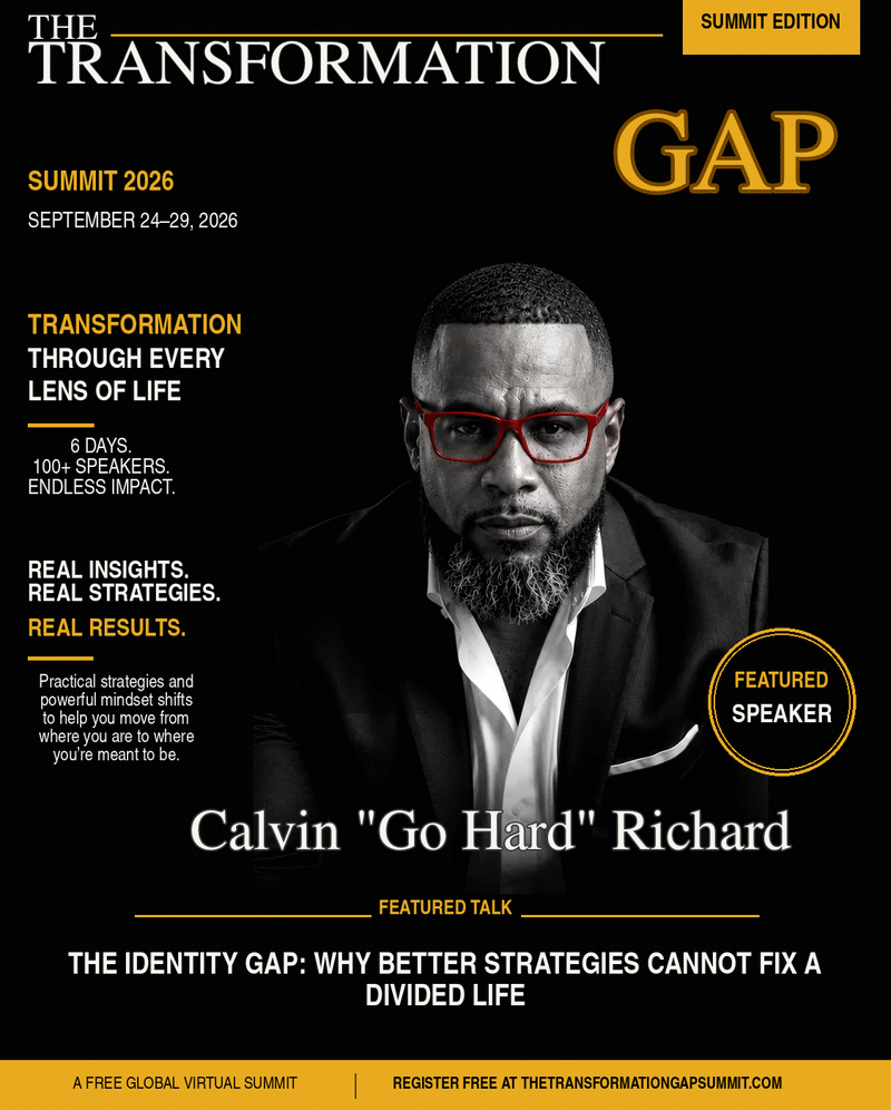 Calvin "Go Hard" Richard speaker graphic