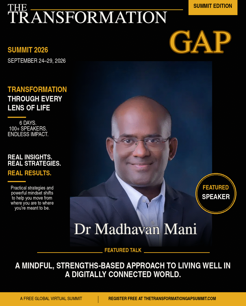 Dr Madhavan Mani speaker graphic