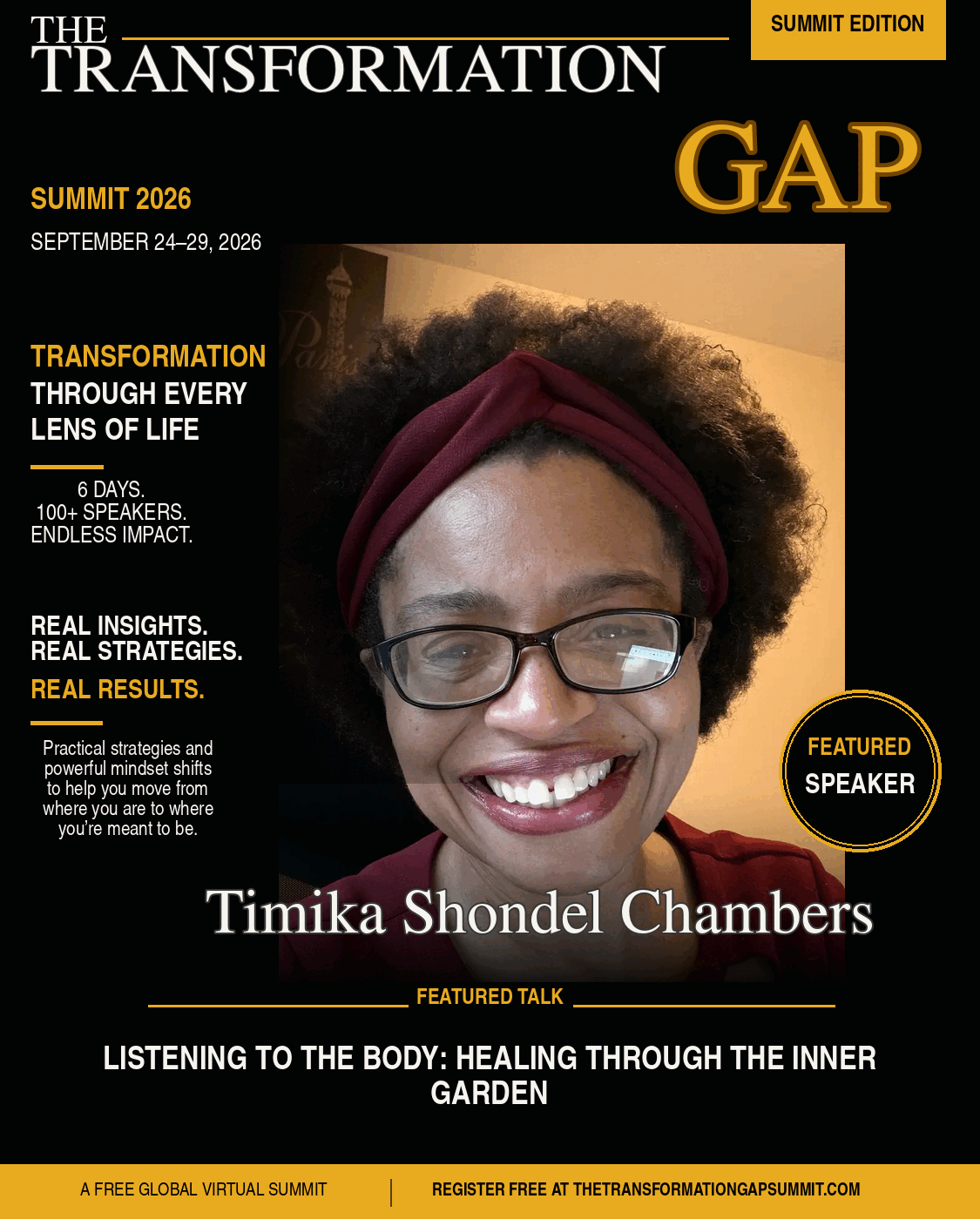 Timika Shondel Chambers speaker graphic